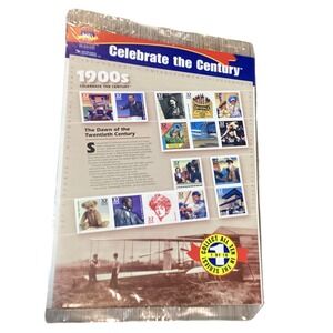 USPS Celebrate the Century 1900s Stamps Sheet Multicolor New 1998 Collectible